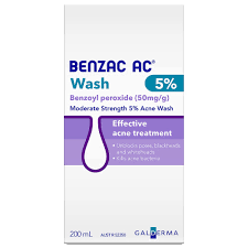 Benzac AC 5% Wash 200ml
