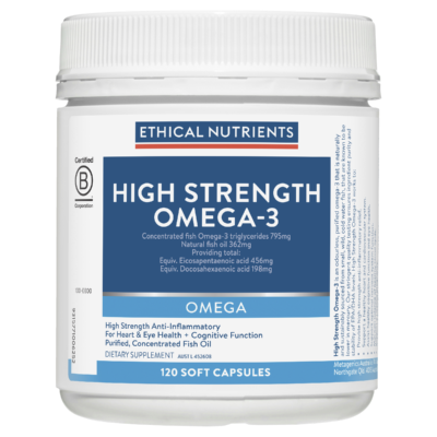 Ethical Nutrients High Strength Omega-3 120 Capsules