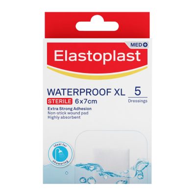 Elastoplast Sterile Waterproof XL Dressing 5 Pack
