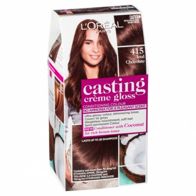 L'Oréal Paris Casting Crème Gloss Semi-Permanent Hair Colour - 415 Iced Chocolate