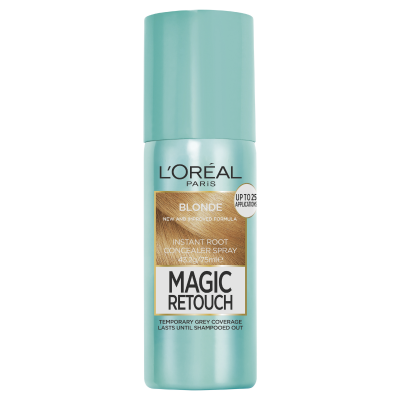 L'Oréal Paris Magic Retouch Temporary Root Concealer Spray - Blonde (Instant Grey Hair Coverage)