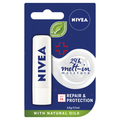 Nivea Lip Care Repair & Protect - 4.8g
