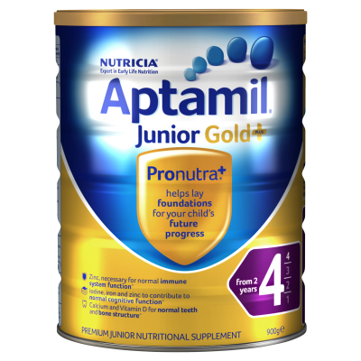 Aptamil Gold +4 Junior Milk Drink From 2 Yrs 900g