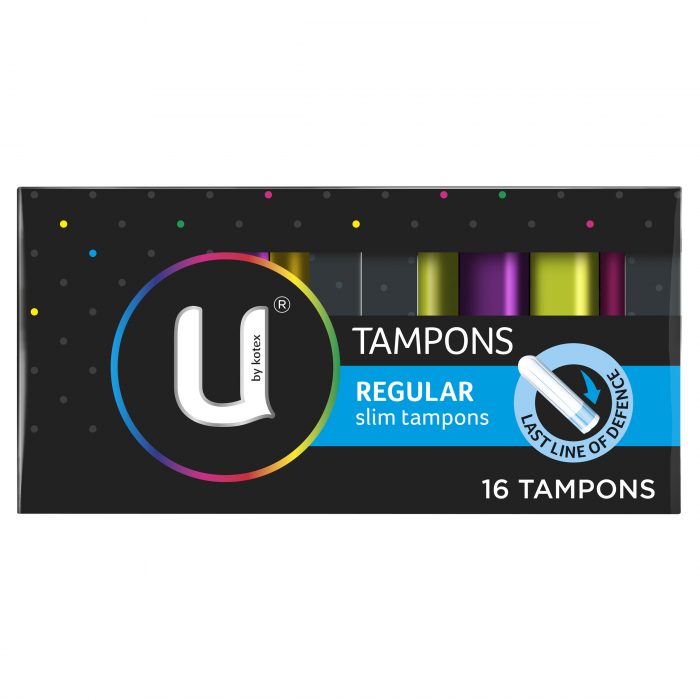 U By Kotex Sport Tampon Regular 16 Pack