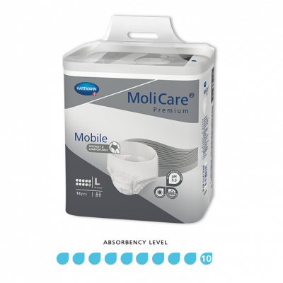 Molicare Premium Mobile 10D Large - 14 Pack
