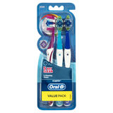 Oral-B Complete 5 Way Clean Toothbrush Medium 3 Pack