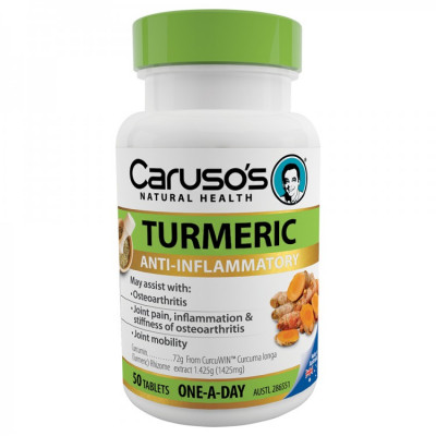 Caruso's Turmeric 50 Tablets