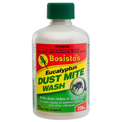 Bosisto's Dust Mite Wash 220mL