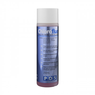 PDS Chlorofluor Mouth Rinse 250ml