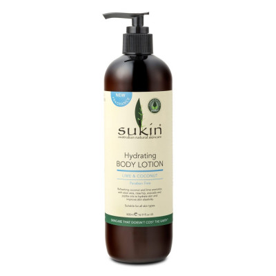 Sukin Lime & Coconut Hydrating Body Lotion 500ml