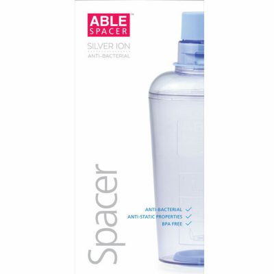 Able Spacer Silver ION Anti-Bacterial with Flo-Tone whistle