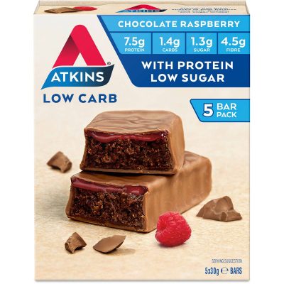 Atkins Advantage Chocolate Raspberry Bar 5x30g