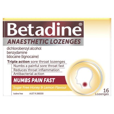 Betadine Anaesthetic Lozenges