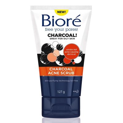 Bioré Charcoal Acne Face Scrub 127g