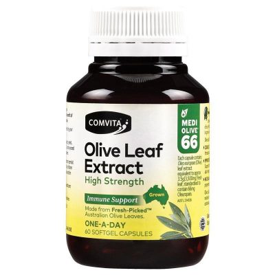 Comvita Olive Leaf Extract High Strength 60 Capsules