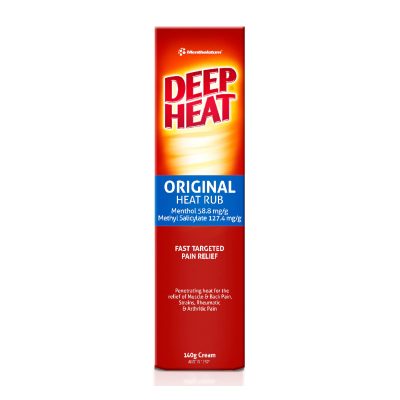 Deep Heat Original Relief Heat Cream - 140g