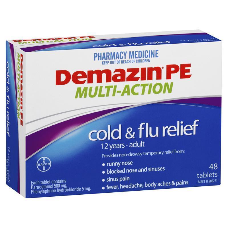 Demazin Demazin PE Multi-Action Day & Night Cold & Relief 48 -