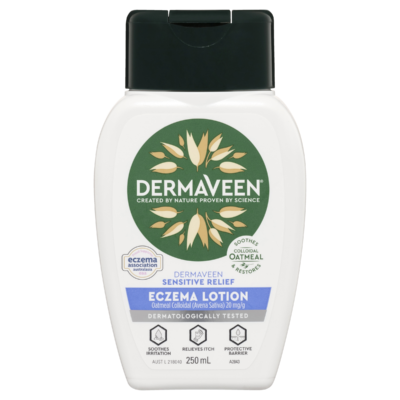 DermaVeen Sensitive Relief Eczema Lotion - 250mL