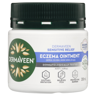 DermaVeen Sensitive Relief Eczema Ointment - 200ml