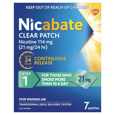 Nicabate Clear Patch Stop Smoking