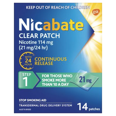 Nicabate Clear Patch Stop Smoking