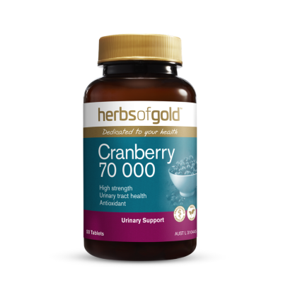 Herbs of Gold Cranberry 70 000 50 Tablets