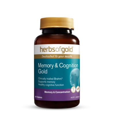 Herbs of Gold Memory & Cognition Gold 60 Tablets 2