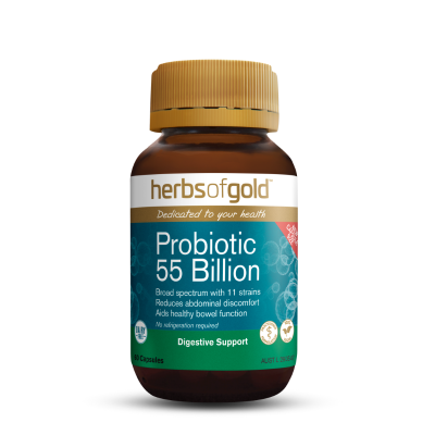 Herbs of Gold Probiotic 55 Billion 60 Capsules