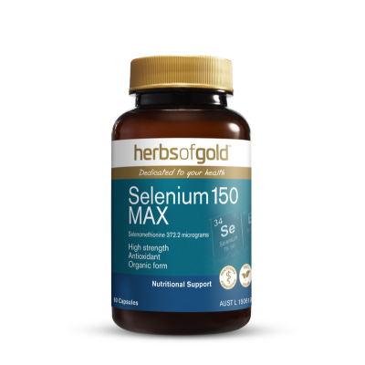 Herbs of Gold Selenium 150 MAX Vege Capsules