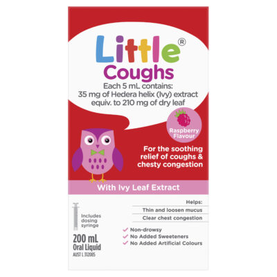 Little Coughs Oral Liquid Raspberry 200mL