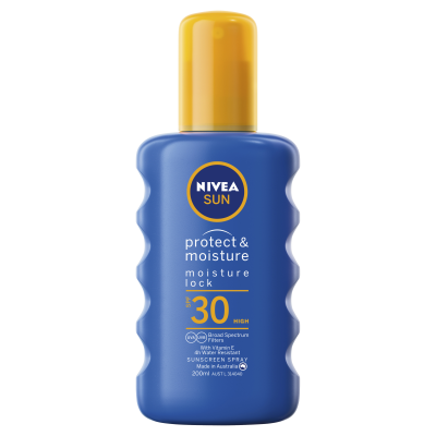 Nivea Protect & Moisture SPF30 Sunscreen Spray 200ml