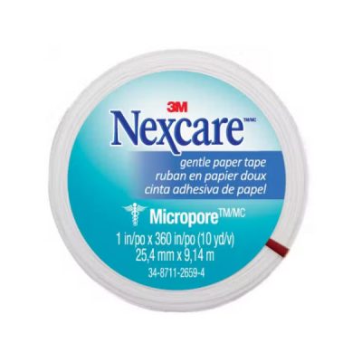 Nexcare Micropore First Aid Tape White 25mm x 9.1m