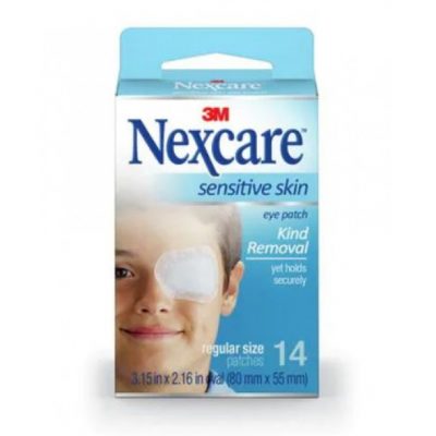 Nexcare Sensitive Skin Eye Patch Regular pack 14