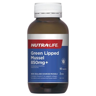 NutraLife Green Lipped Mussel 850mg 90 Capsules