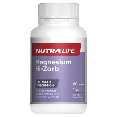 Nutralife Magnesium Hi-Zorb 60 Capsules