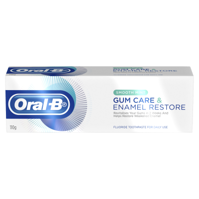 Oral-B Gum Care & Enamel Restore Smooth Mint Toothpaste 110G