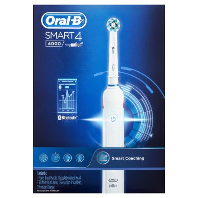 Oral-B Smart Series 4000 White Electric Toothbrush