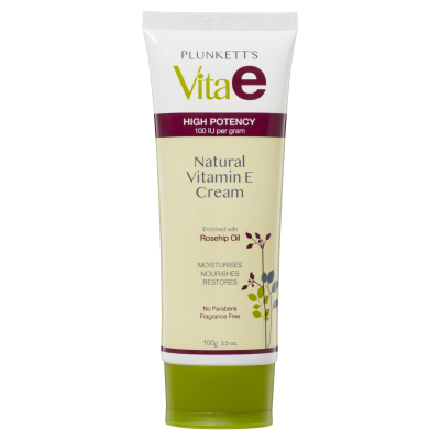 Plunketts Vita E Natural Vitamin E Cream 100g