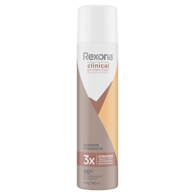 Rexona Clinical Antiperspirant Aerosol deodorant Summer Strength - 180 ml