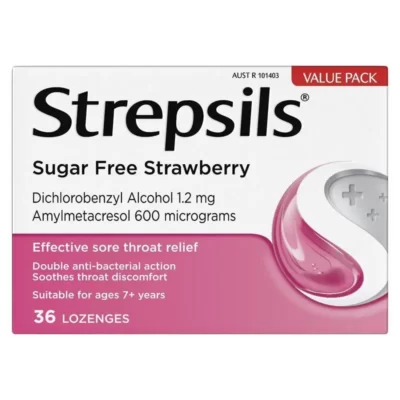 STREPSILS SBERRY SFREE LOZ 36