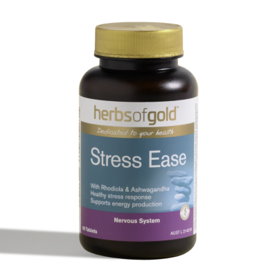 Herbs of Gold Stress Ease Adrenal Support 60 Tablets