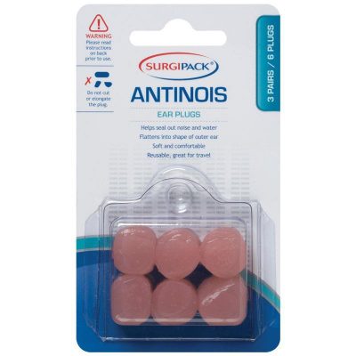 Surgipack Antinois Ear Plugs 3 Pairs