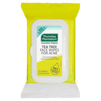 TEA TREE FACE WIPES FOR ACNE