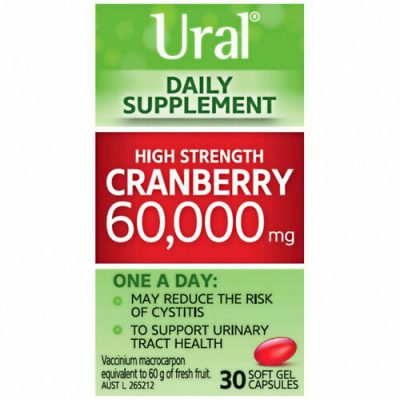 Ural Daily Cranberry Capsules 30