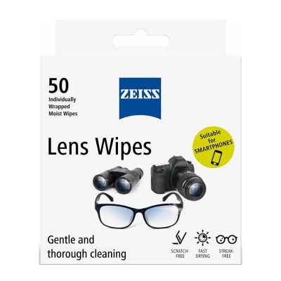 Zeiss Lens Wipes 50 Pack