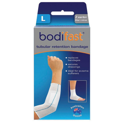 Bodifast Retention Bandage 7.5cm x 2m Blue Large