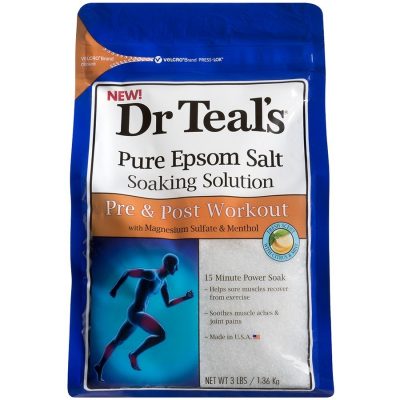 Dr Teal's Pre & Post Workout Pure Epsom Salt Soaking Solution 1.36kg