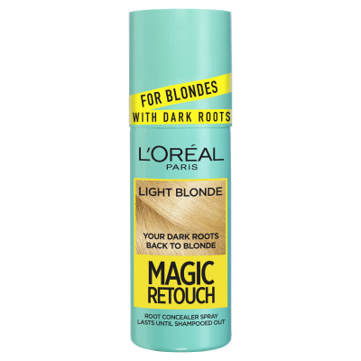 L'Oréal Paris Magic Retouch Temporary Root Concealer Spray - Light Blonde (Blonde With Dark Roots) 75mL