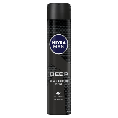 NIVEA MEN Deep Anti-Perspirant Aerosol Deodorant 250ml