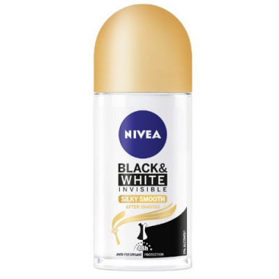 Nivea Deodorant Black & White Clear Roll On - 50ml